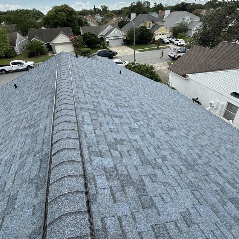 Owens Corning Duration shingles with ridge vent installation Owens Corning Duration shingles with ridge vent installation