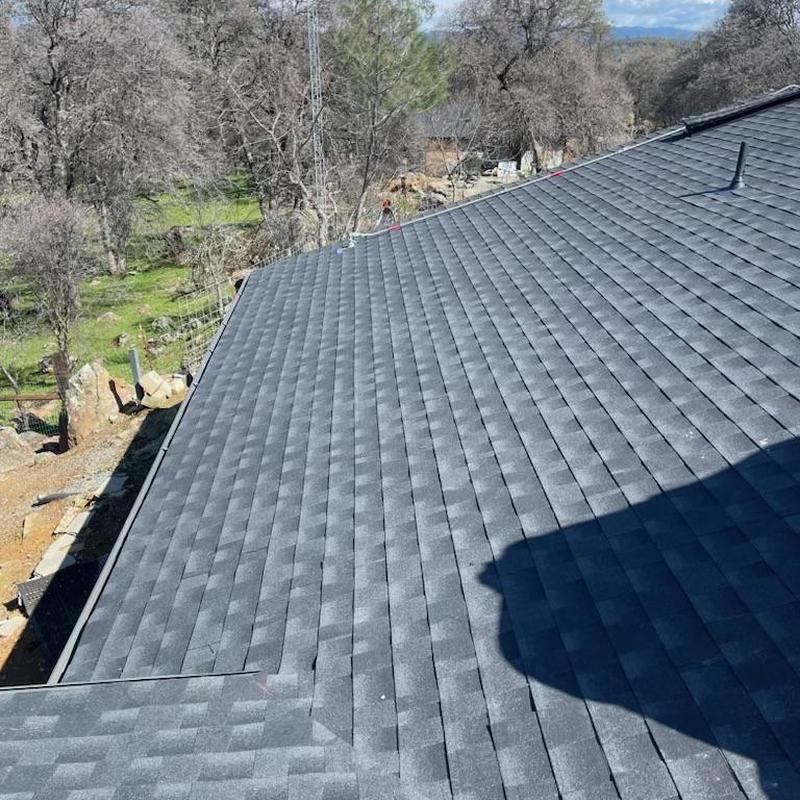 GAF Lifetime asphalt shingle roof installation Jamestown CA