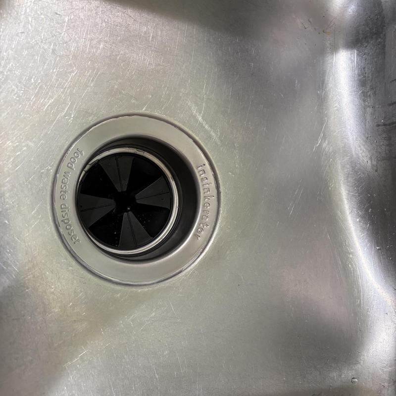 InSinkErator Badger 5 garbage disposal installation in sink