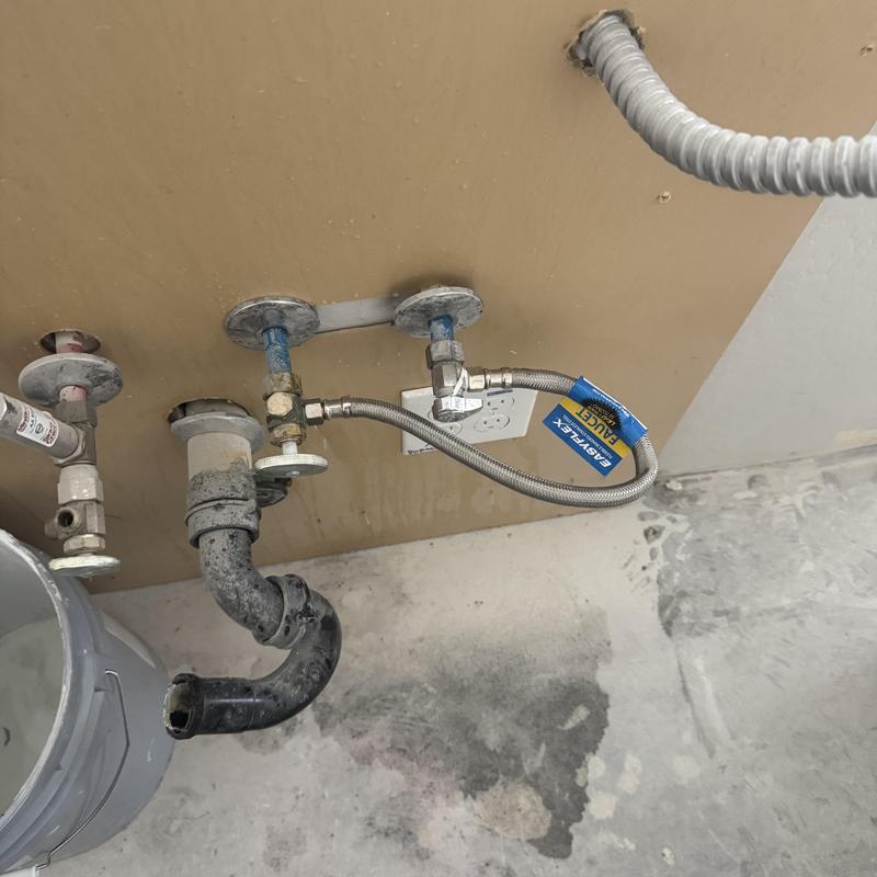 Pecks line connection to icebox pipe system Pecks line connection to icebox pipe system