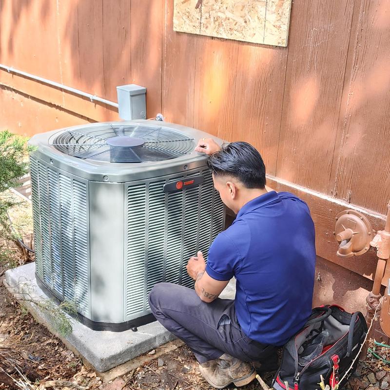 Trane 5TTR30 air conditioner installation in Aurora