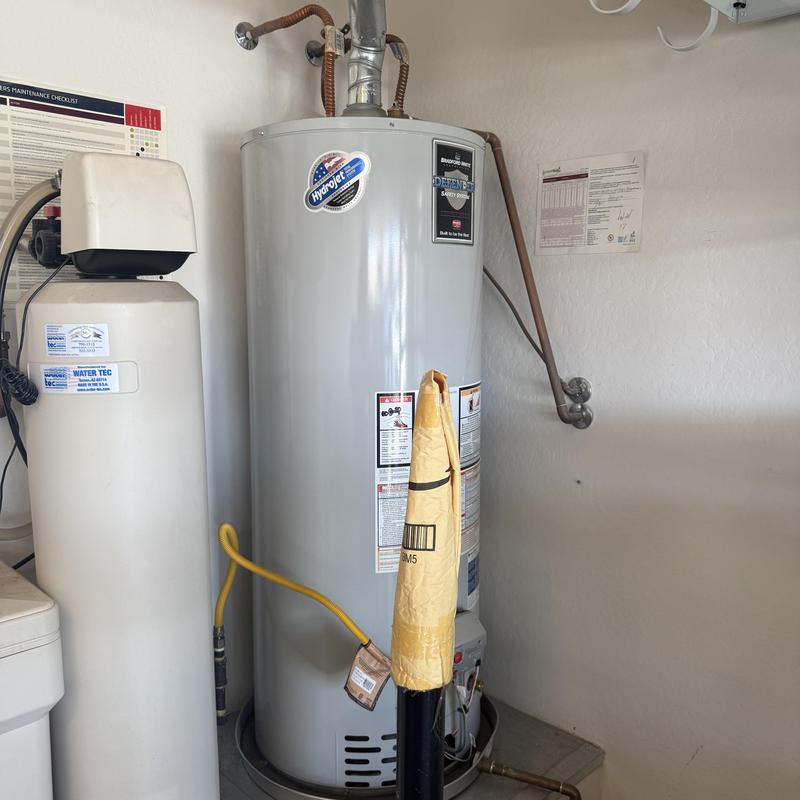 50 Gallon Gas Water Heater with Expansion Tank Installation