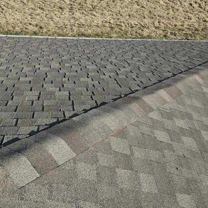 Hip and ridge asphalt shingle roofing repair in Lincoln Hip and ridge asphalt shingle roofing repair in Lincoln