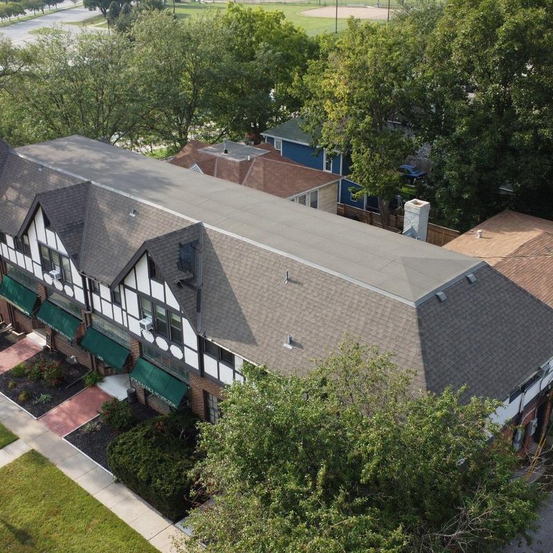 East slope dormer shingles replaced on roof