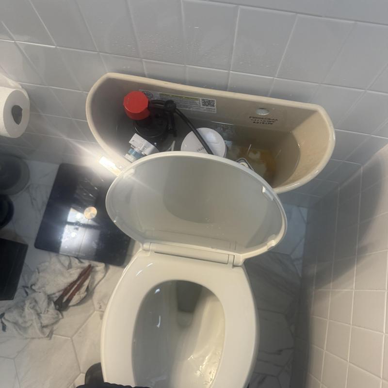 Toilet fill valve replacement inside tank