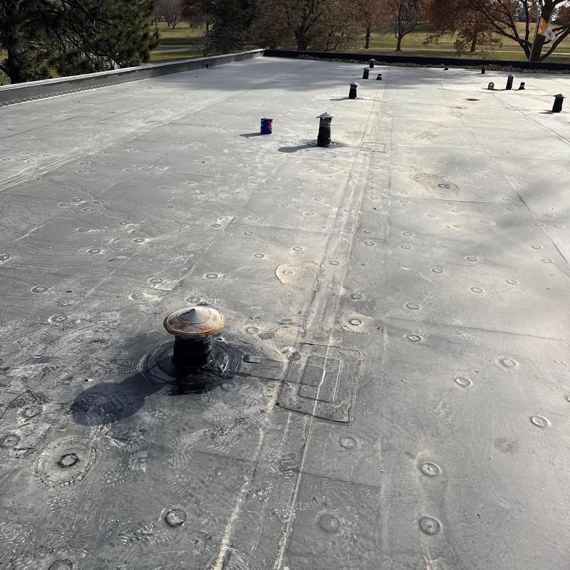 Carlisle InsulBase roof insulation with vents