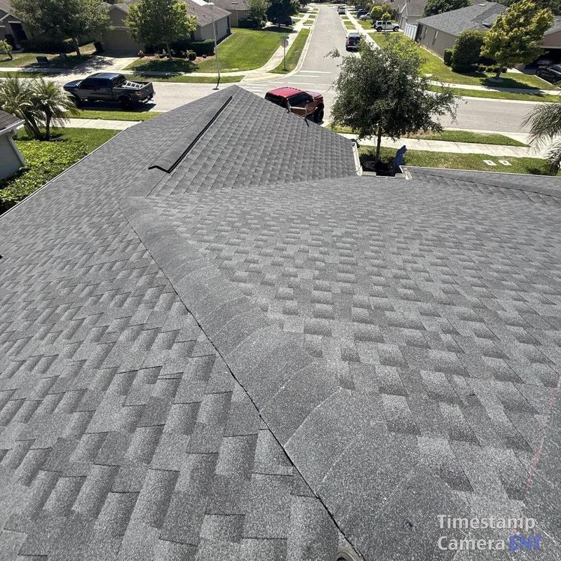 Architectural shingle roof with ridge vent in New Smyrna Architectural shingle roof with ridge vent in New Smyrna