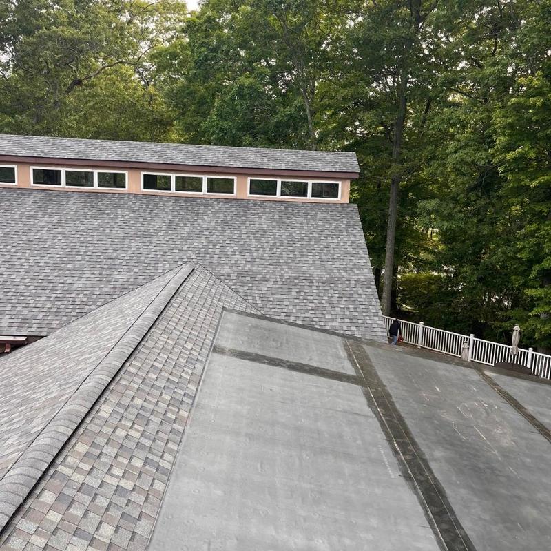 Asphalt shingle roof and flat roofing in Uncasville, CT Asphalt shingle roof and flat roofing in Uncasville, CT