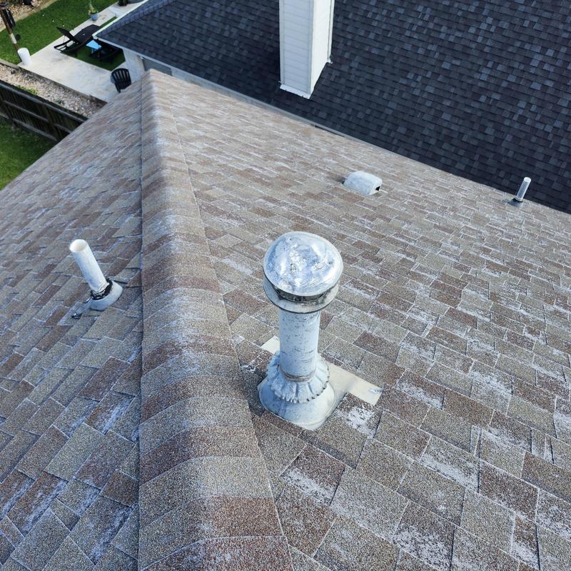 Asphalt shingle roof hail damage inspection markings Asphalt shingle roof hail damage inspection markings