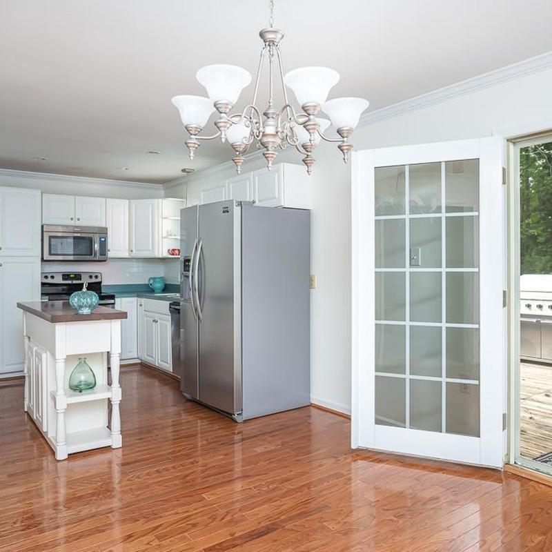 French door installation in kitchen remodeling French door installation in kitchen remodeling