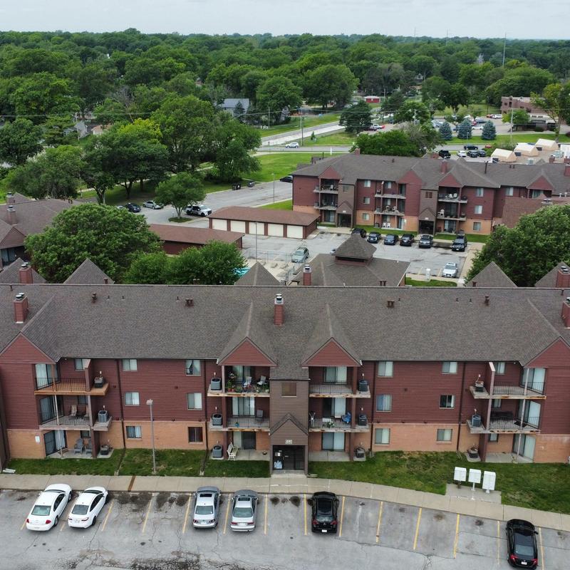 Tamko Titan XT impact resistant roof on apartment building