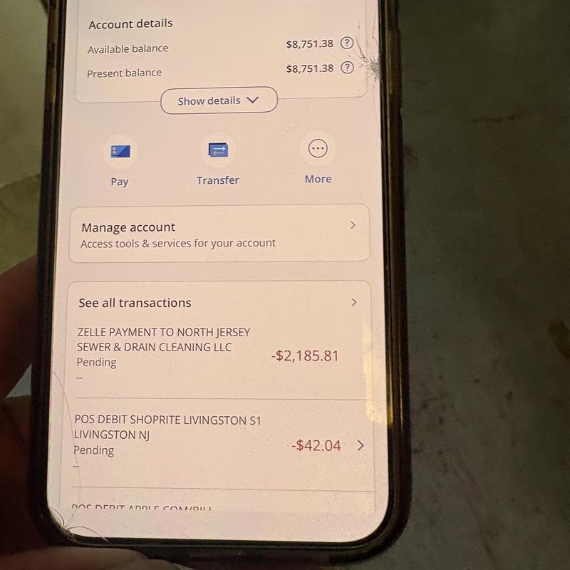 Bank account balance and recent transaction details on phone Bank account balance and recent transaction details on phone