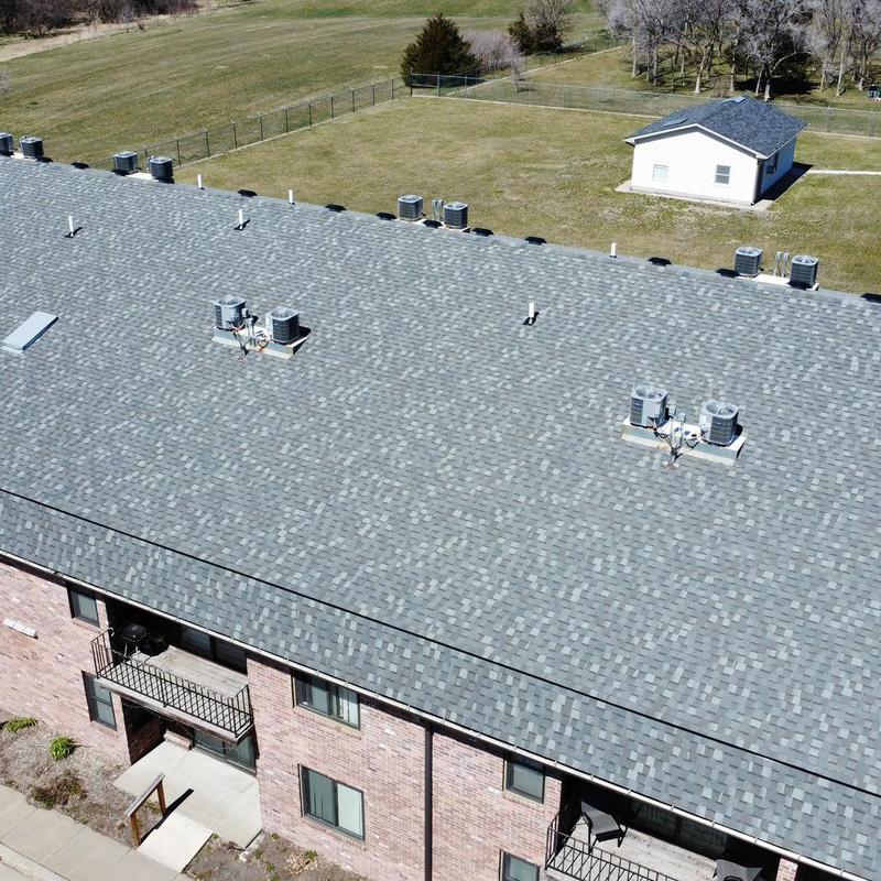 Tamko Titan XT impact-resistant shingle roof installation