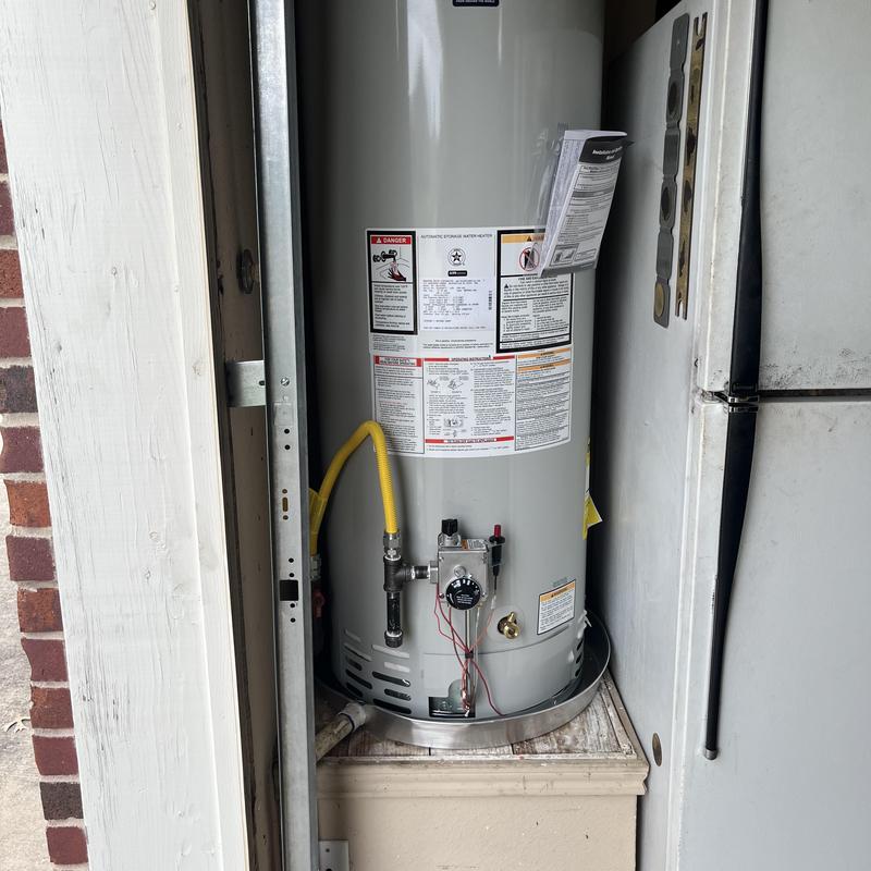 50 gallon Bradford White water heater installation 50 gallon Bradford White water heater installation