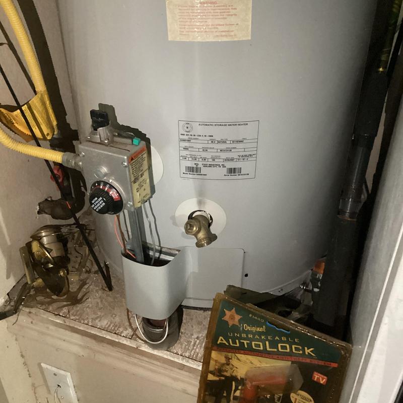 50 gallon Bradford White water heater installation 50 gallon Bradford White water heater installation