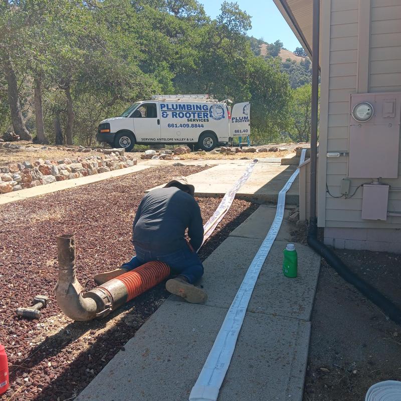 3-inch cast iron sewer pipe trenchless liner installation