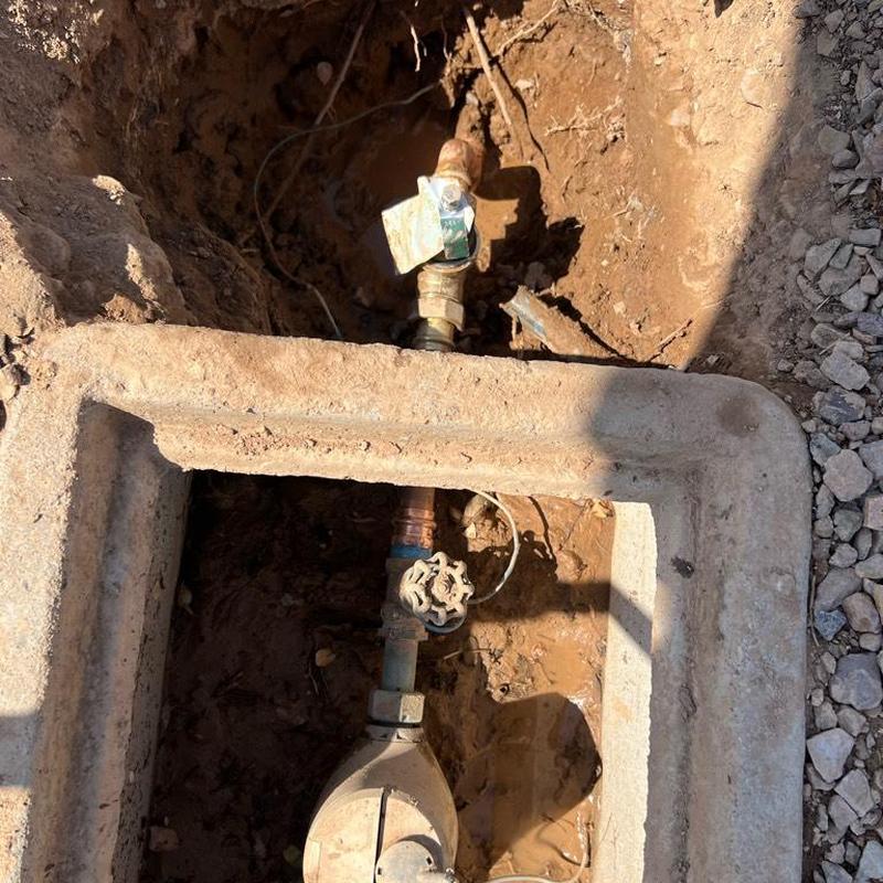 1-inch pressure regulator valve installation in box 1-inch pressure regulator valve installation in box