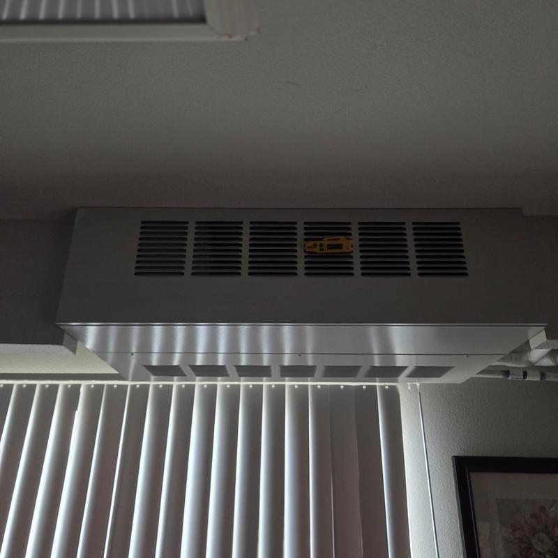 Ceiling air vent grille in Skilled Nursing unit 411 Ceiling air vent grille in Skilled Nursing unit 411