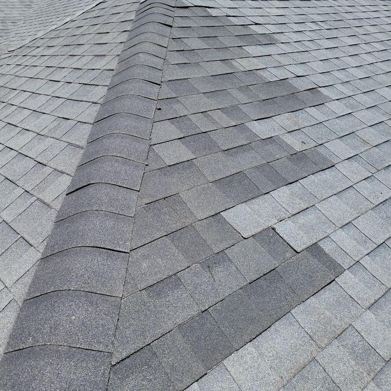 Owens Corning asphalt roof shingles with ridge cap Owens Corning asphalt roof shingles with ridge cap