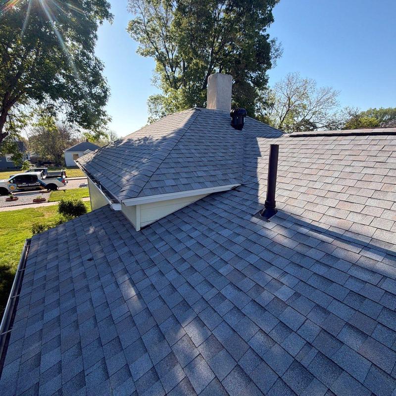 Tamko Titan XT impact-resistant roof shingles installation