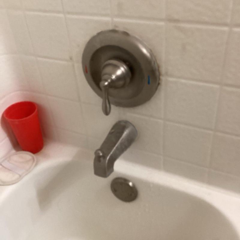 Moen shower valve with tub spout and handle Moen shower valve with tub spout and handle