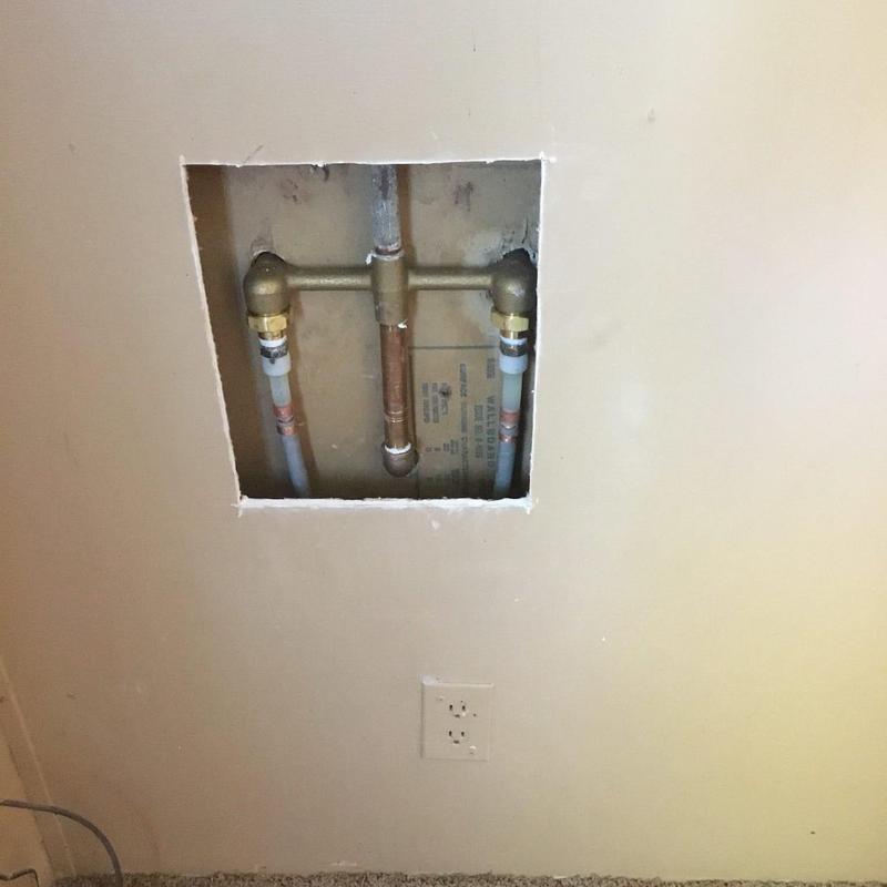 Tub shower valve plumbing access behind wall in mobile home Tub shower valve plumbing access behind wall in mobile home