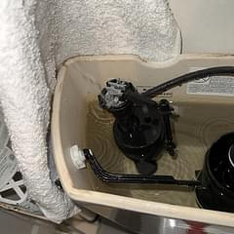 Toilet fill valve inside tank, Deerfield Beach FL