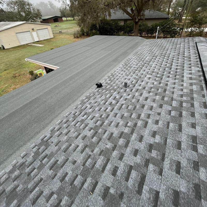 Modified bitumen flat roof and architectural shingles installation Modified bitumen flat roof and architectural shingles installation