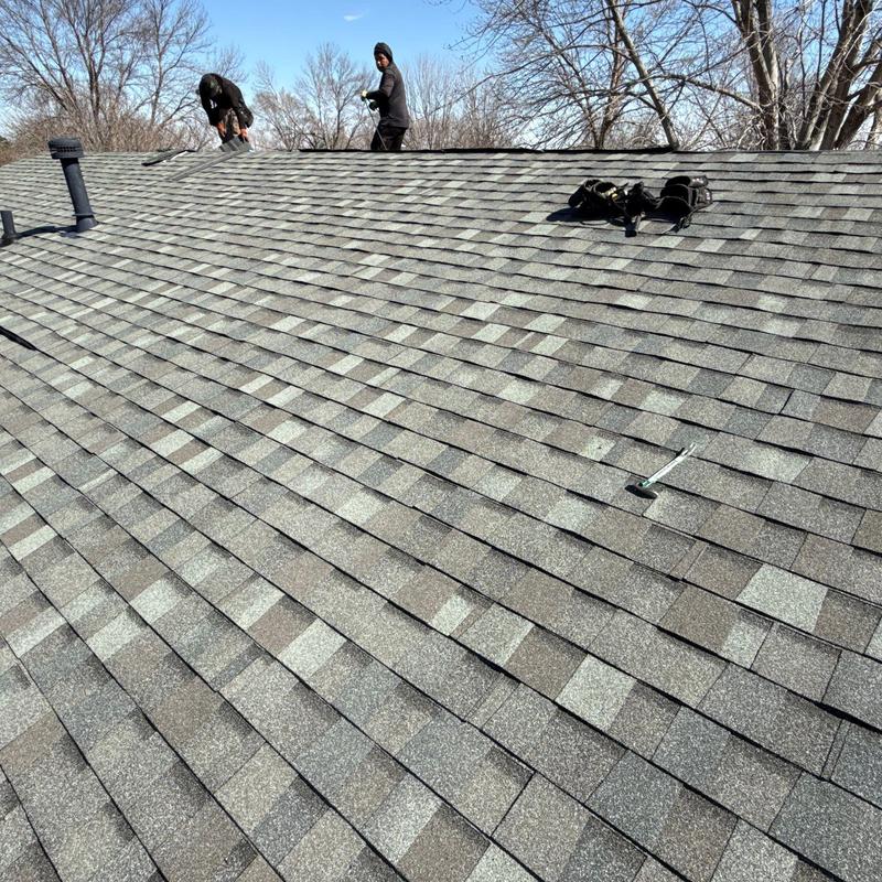 Tamko Titan XT asphalt shingle roof installation