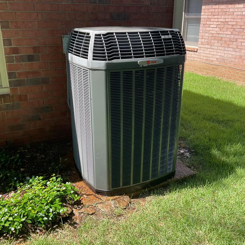 Condenser unit cleaned and inspected for efficiency Condenser unit cleaned and inspected for efficiency