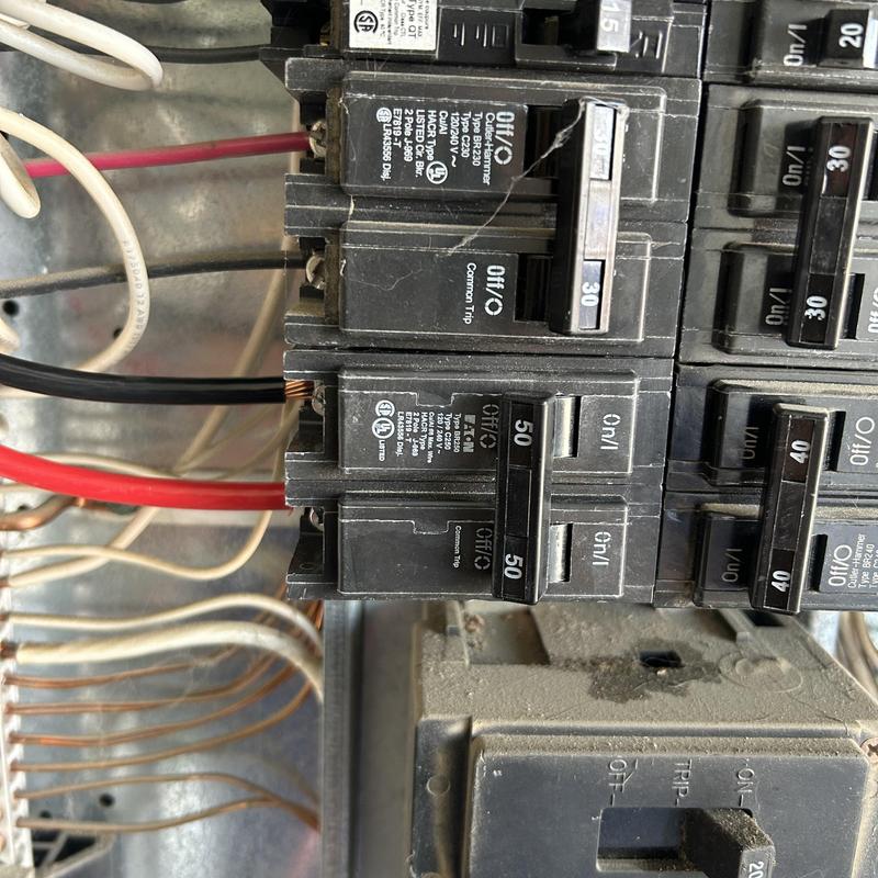 50 amp breaker installation in electrical panel 50 amp breaker installation in electrical panel