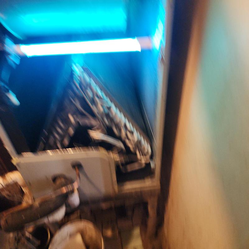 UV light installed on HVAC coil for air quality improvement
