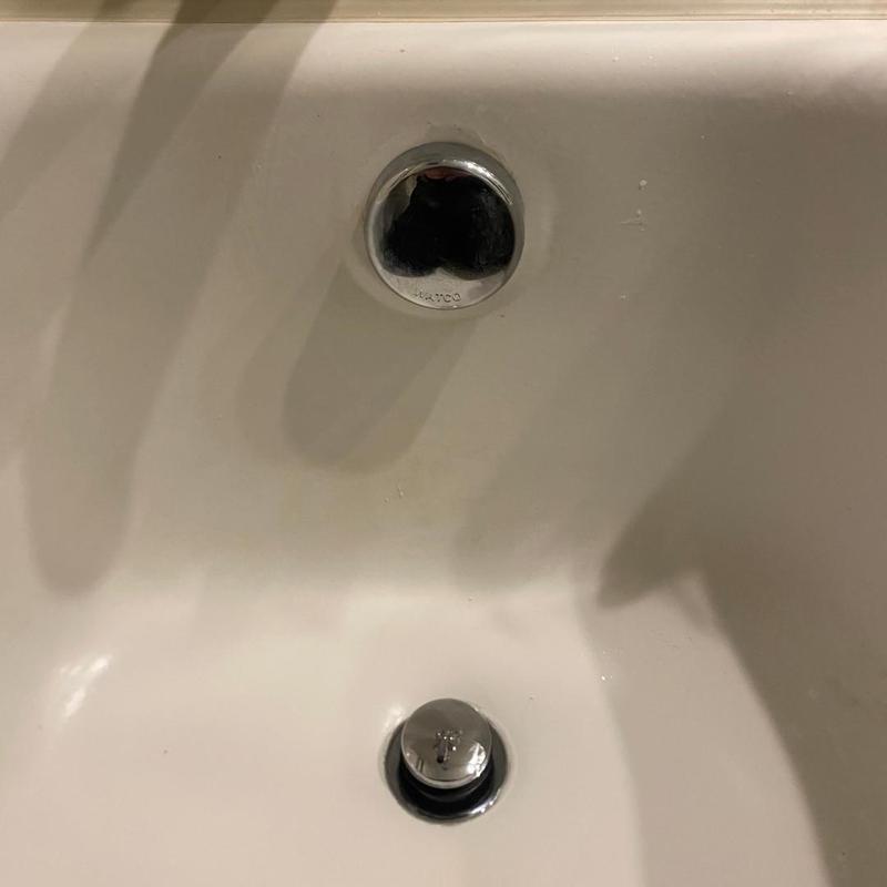 Shower overflow trip waste and drain assembly