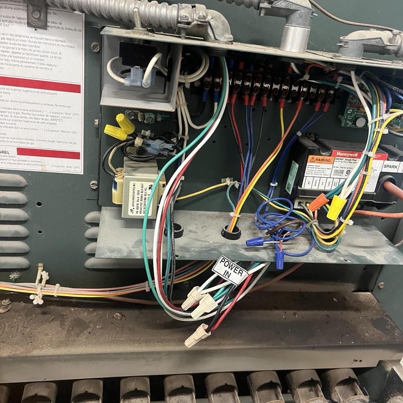 Commercial pool heater low voltage wiring panel Commercial pool heater low voltage wiring panel