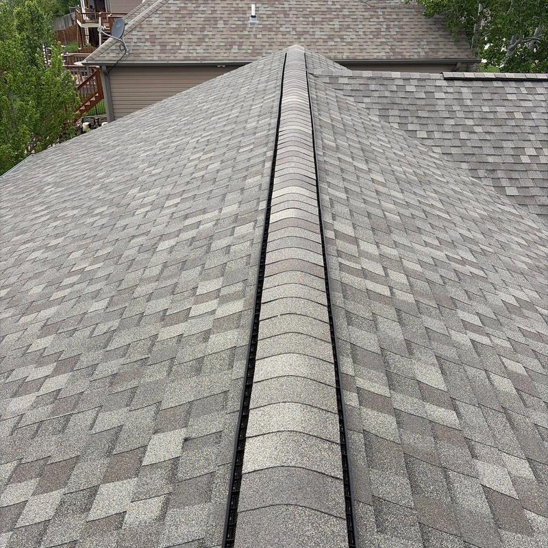 Tamko Stormfighter Flex4 shingle roof ridge installation