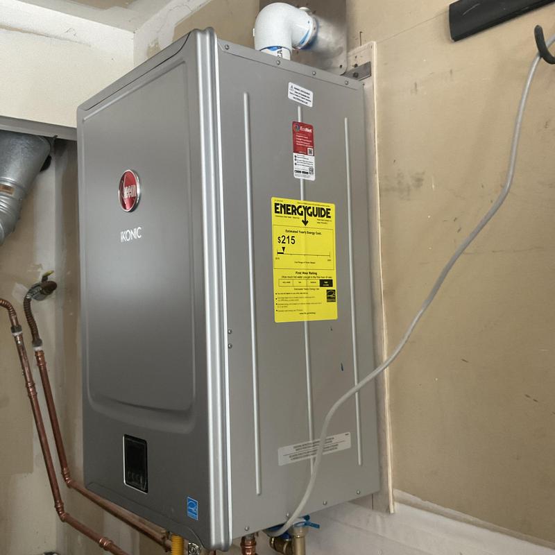 Tankless water heater incorrect customer installation Tankless water heater incorrect customer installation