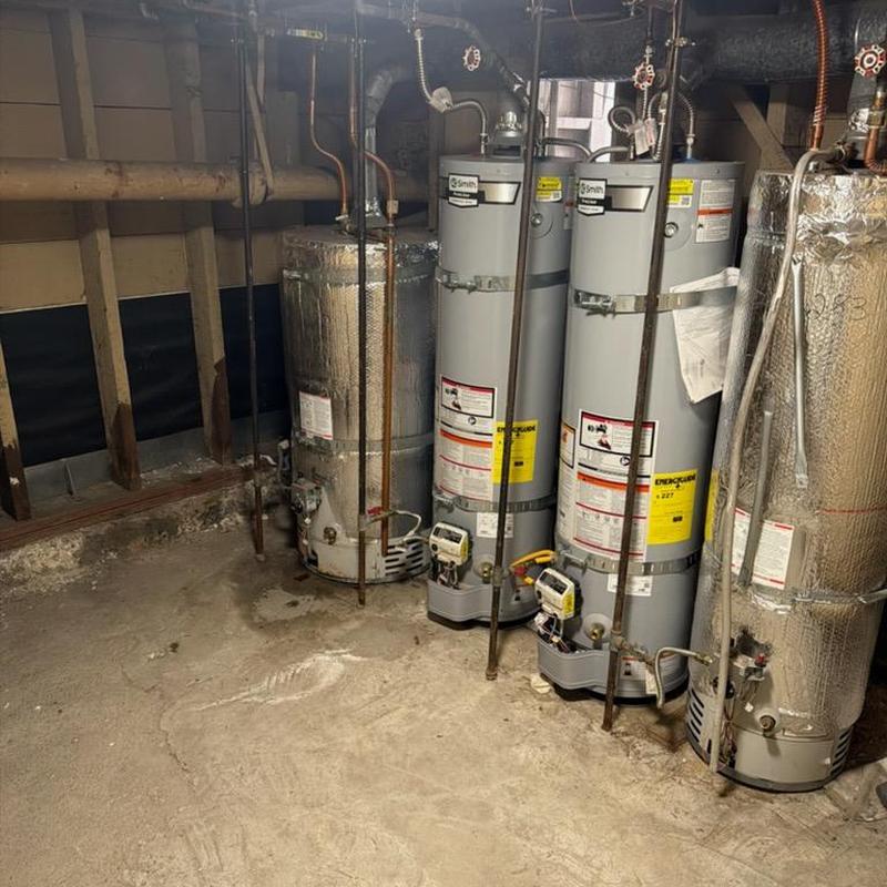 30-gallon water heaters with new earthquake straps