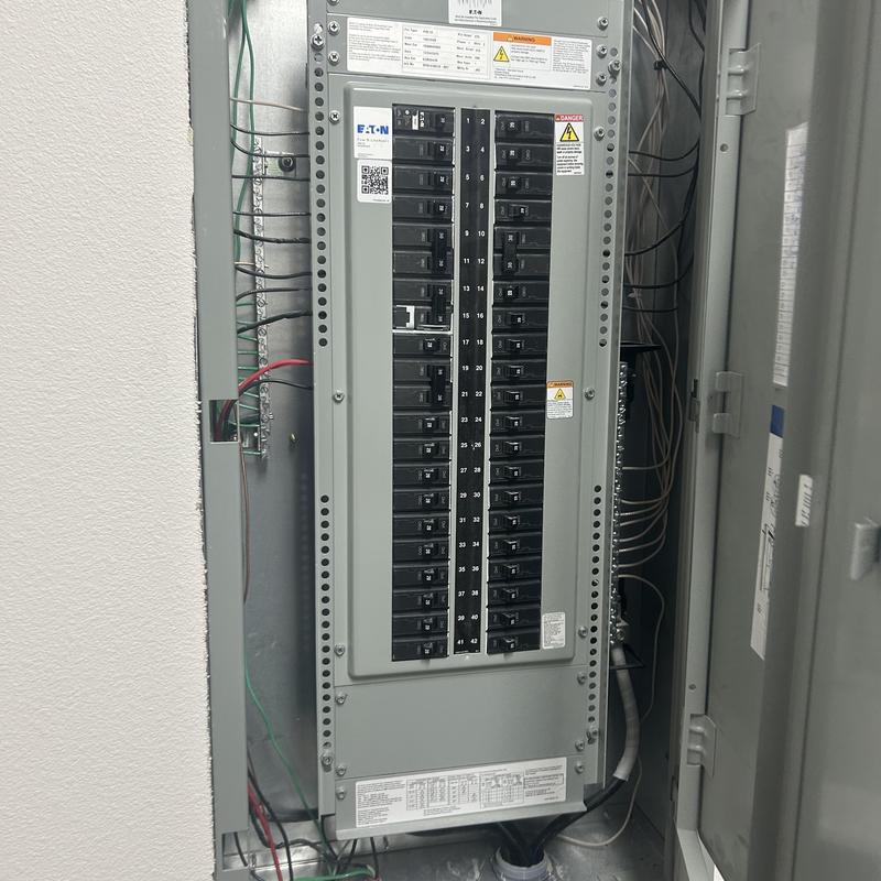 240v 50a GFCI circuit breaker panel installation