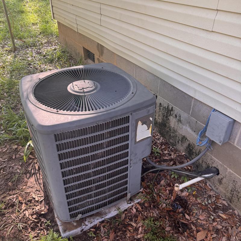 Condenser fan motor and start assist replacement on AC unit Condenser fan motor and start assist replacement on AC unit