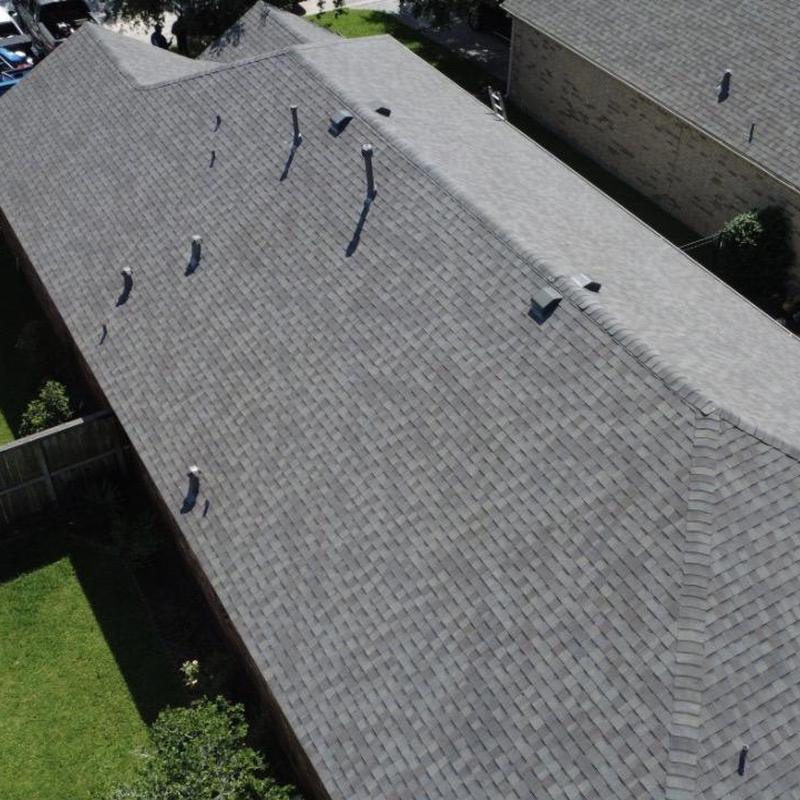 CertainTeed ClimateFlex shingle roof with new ridge ventilation