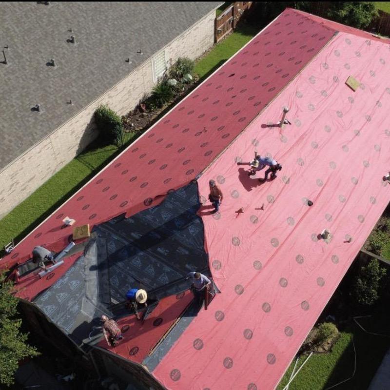 CertainTeed ClimateFlex synthetic underlayment installation