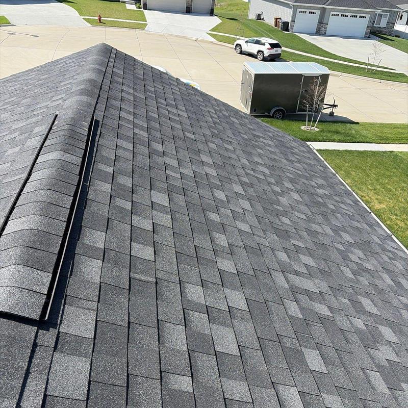 IKO Dynasty AR shingles on residential roof