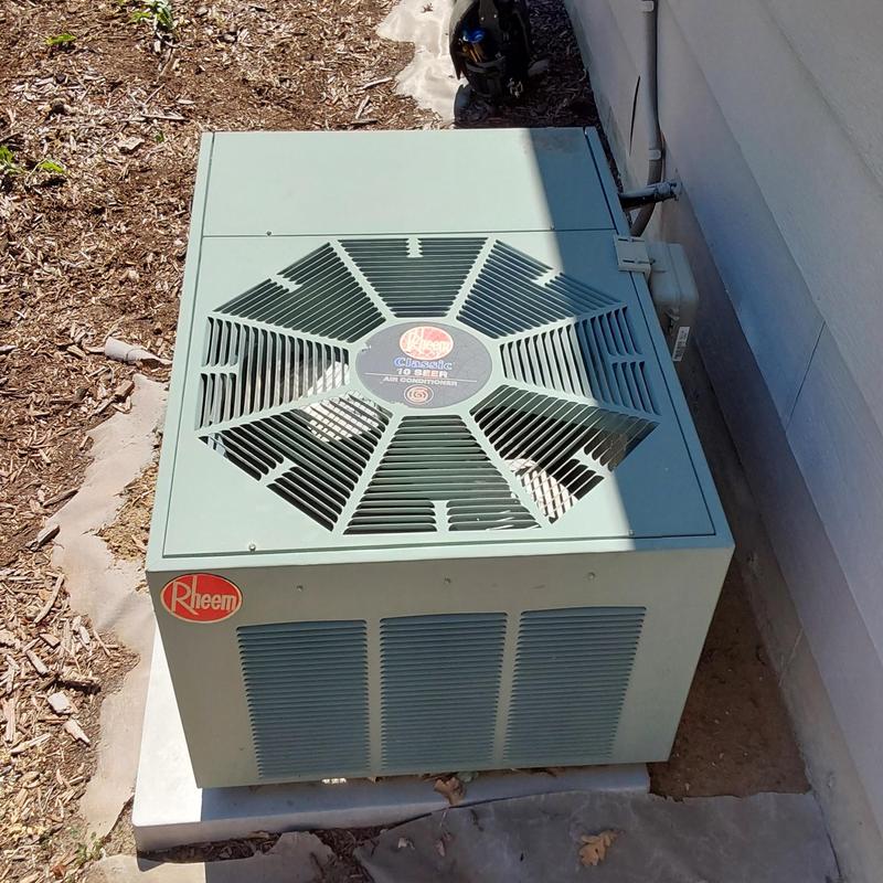 Rheem Classic 10 Series air conditioner outdoor unit