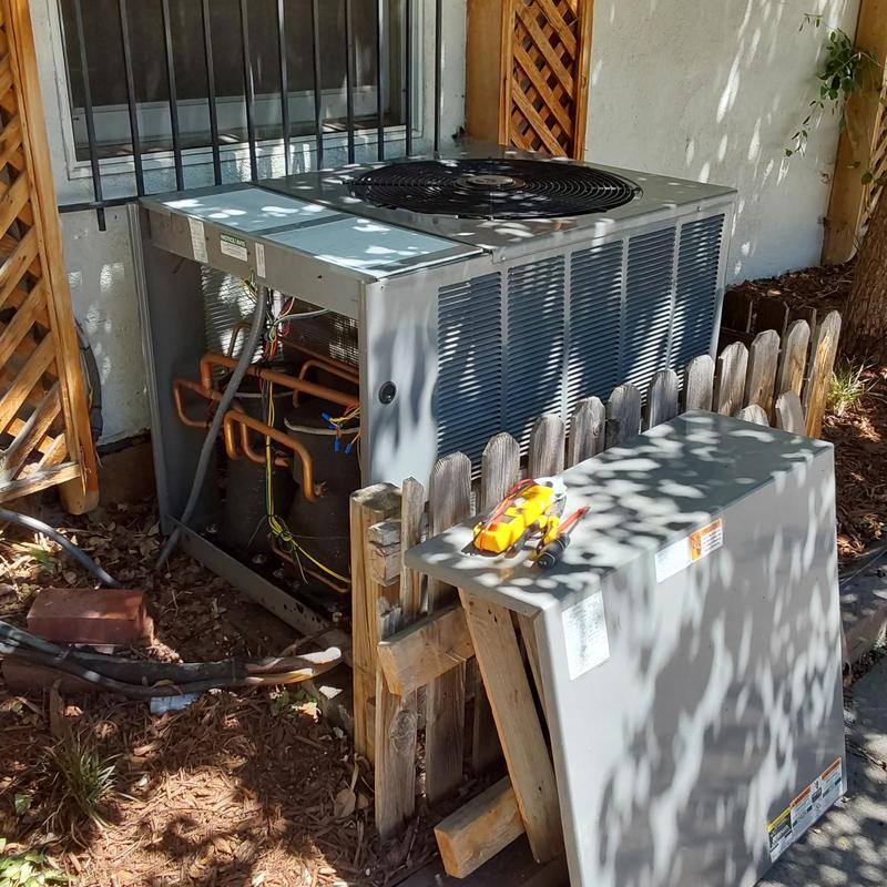 Rheem RASL-048JEC two-stage air conditioner service