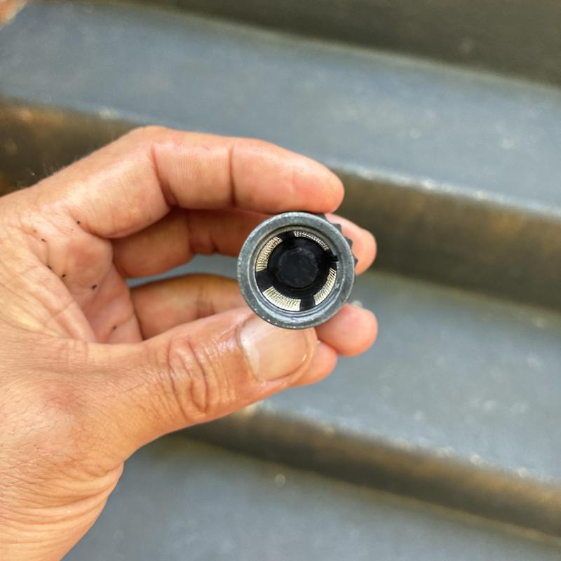 Navien tankless water heater inlet filter cleaning