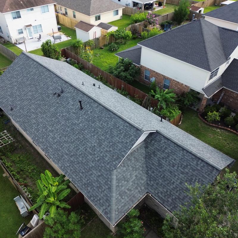 Estate Grey Owens Corning shingle roof full replacement