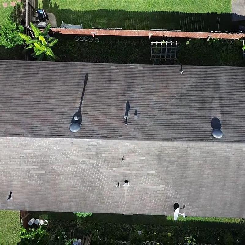 Owens Corning Estate Grey shingle roof installation