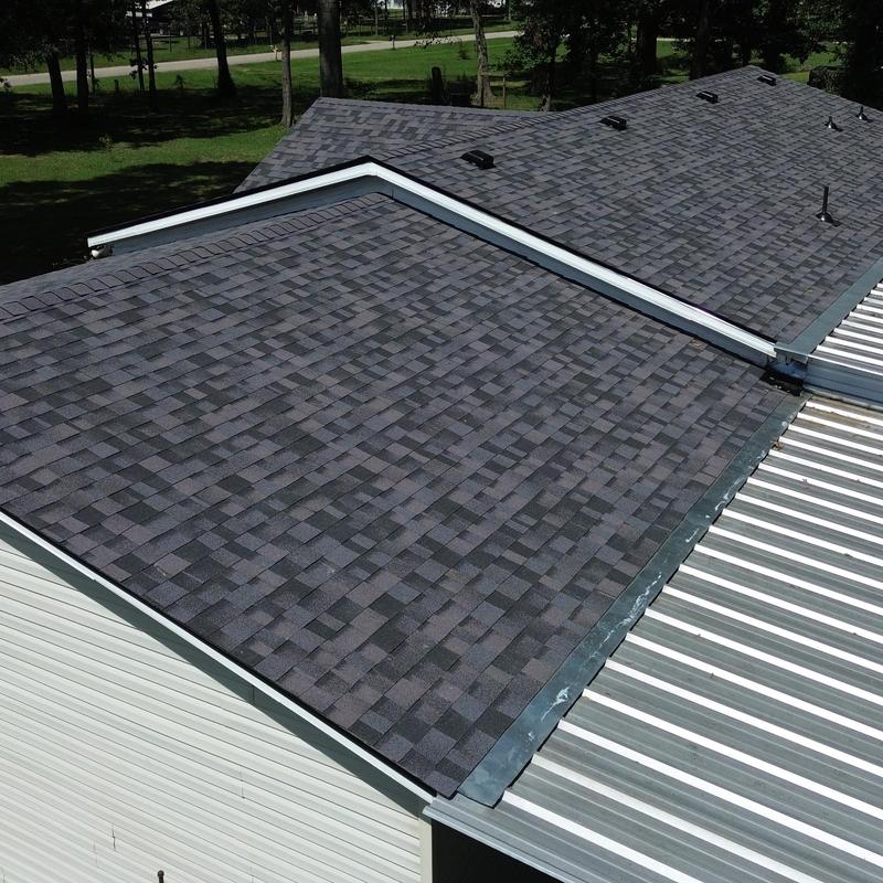 Owens Corning Duration Midnight Plum shingle roof installation