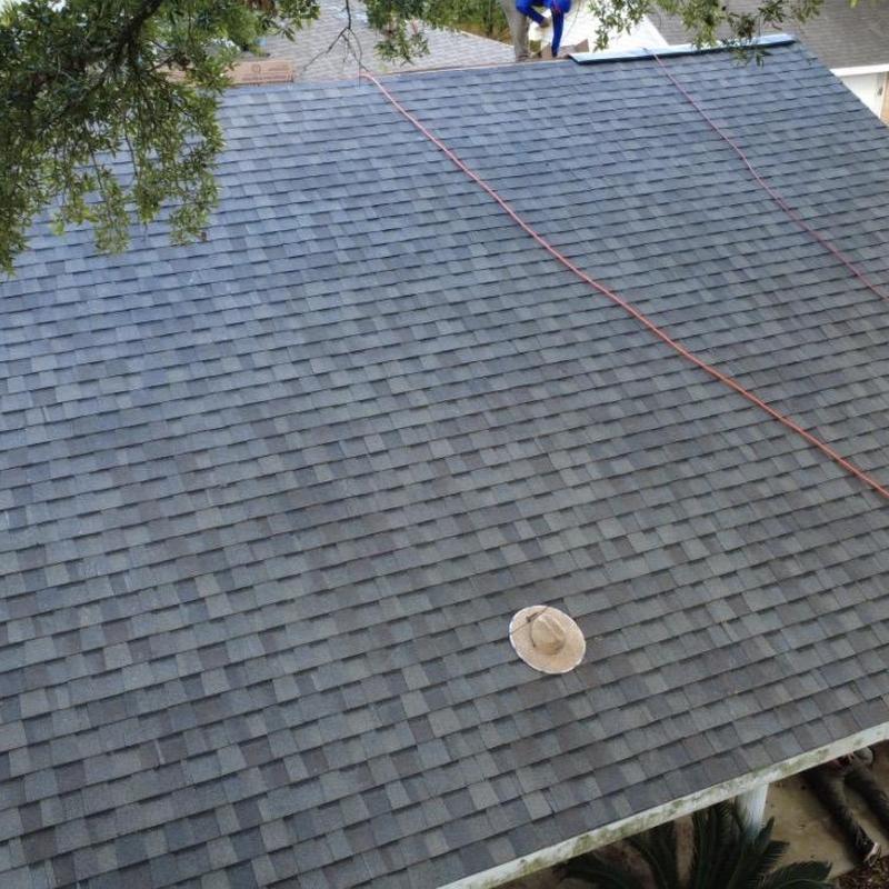 ClimateFlex roofing shingles installation on residential roof