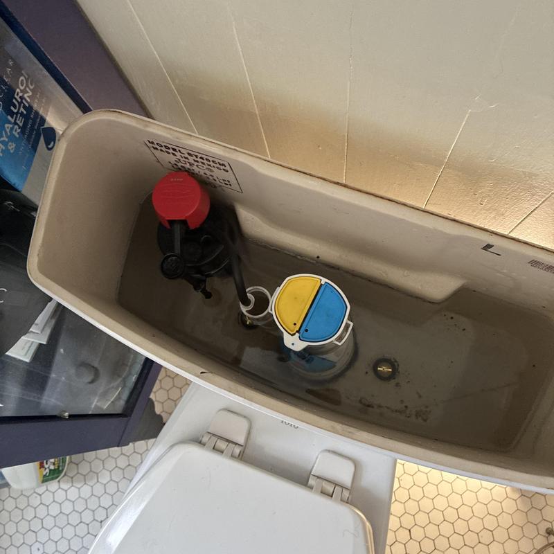 Toilet Fill and Flush Valve Replacement in Tank